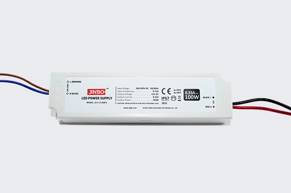 Transformador JINBO Plastic Case 2Years 100w 12v IP67