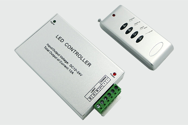 Controlador LED JINBO Rádio Frequência 12v 24v RF-N-4