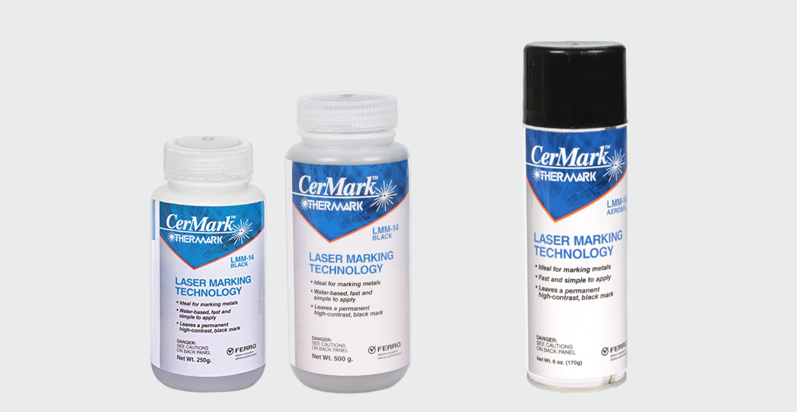 CerMark LMM 14 black for metals spray can