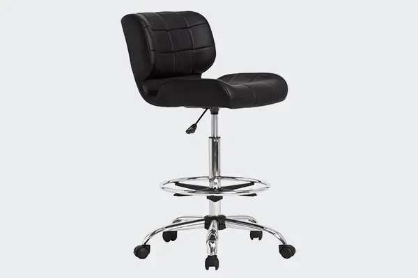 Black Crest Drafting Chair - 10659