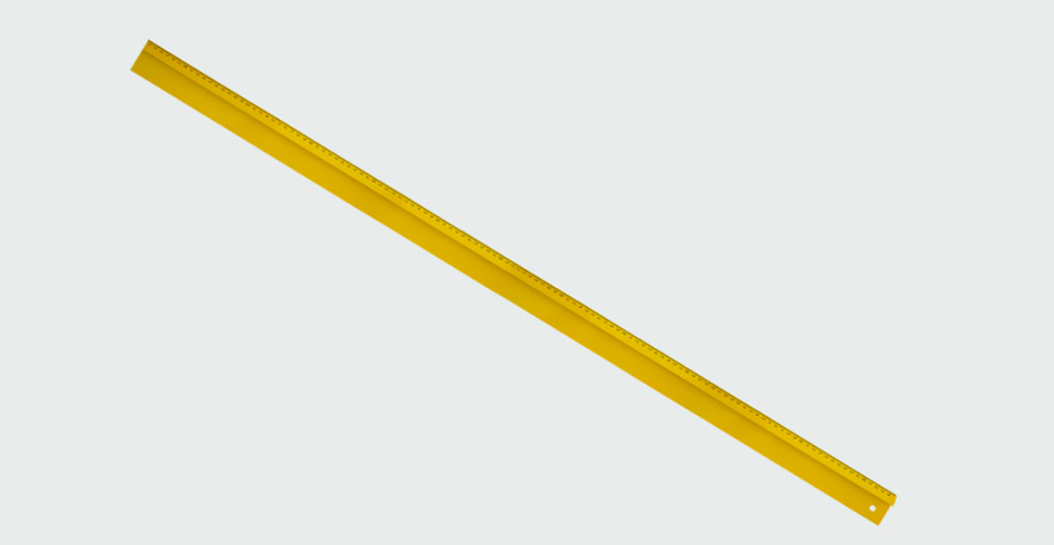 Skid Ruler Anti-Skid Ruler