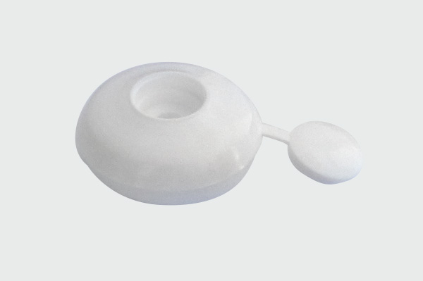 Tapa Parafuso Plástico Branco - 10 e 16mm